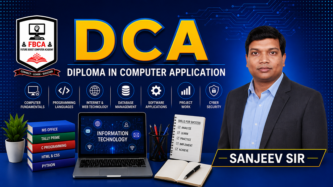 DIPLOMA IN COMPUTER APPLICATION (Duration - 6 Months)